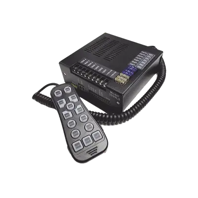 3599L5 - ECCO - Sirena Electronica para unidad  de 12vcd 100/200 watts tipo Hand Held