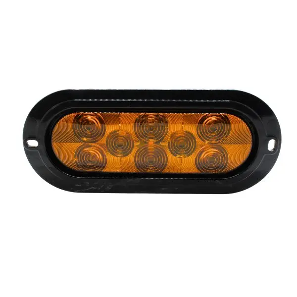 6054A - TRUCK LITE - Plafón 6" 12-24vcd ámbar