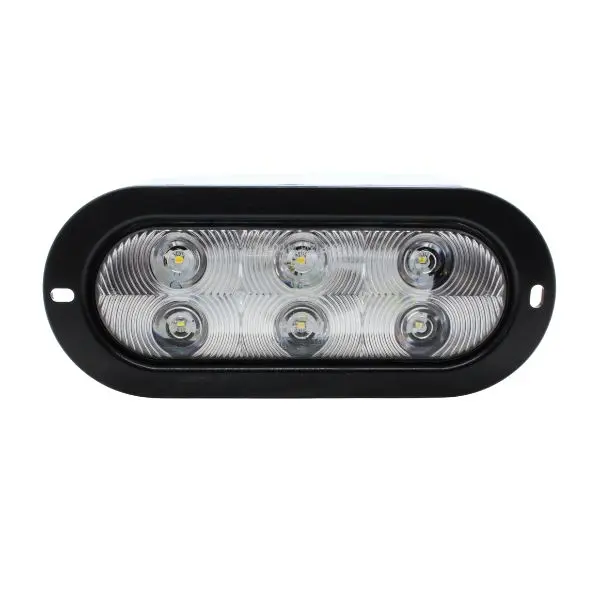 6064C - TRUCK LITE - Plafón 6" 12-24vcd blanco