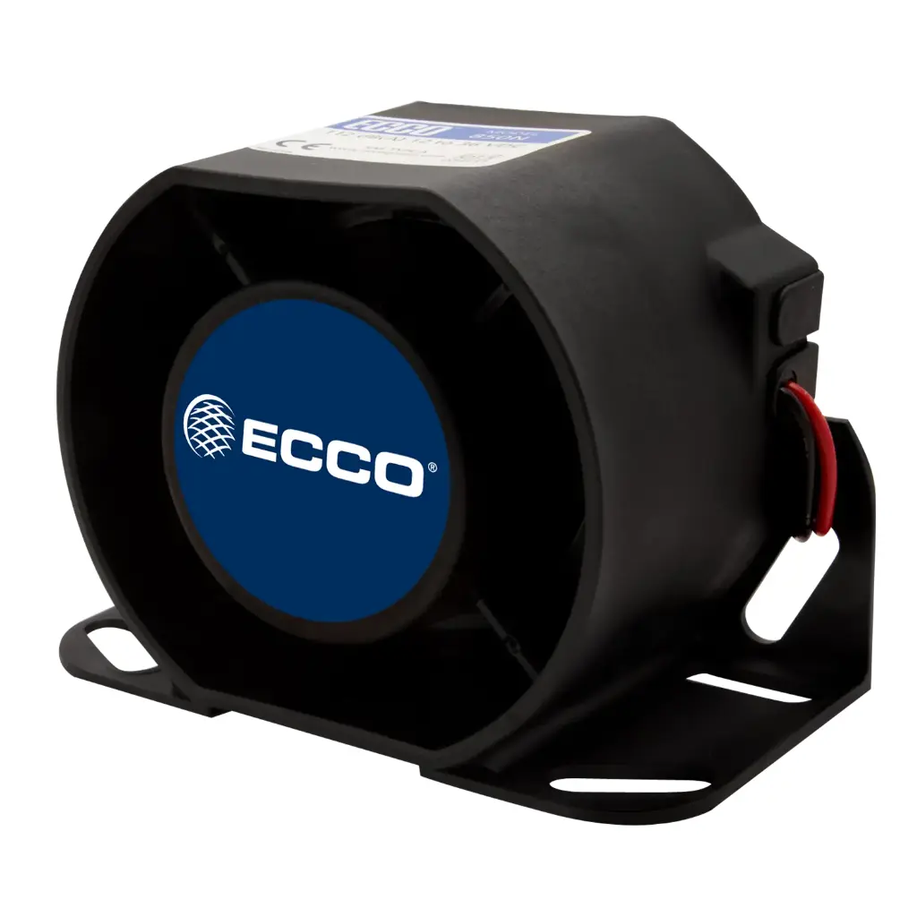 850N - ECCO - Alarma de reversa 12-36 vcd 1.3mp 112DB a 1mts IP65