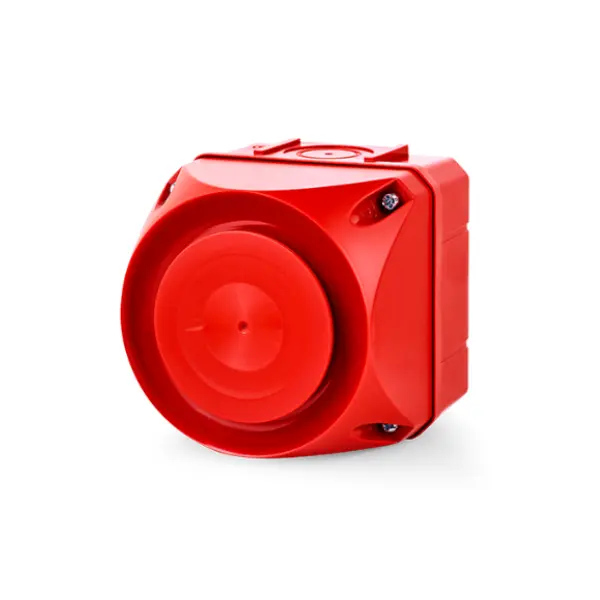 ASSP110 - Auer - Sirena electrónica cuadrada 94mm 110-120vca 103db 8 tonos IP66