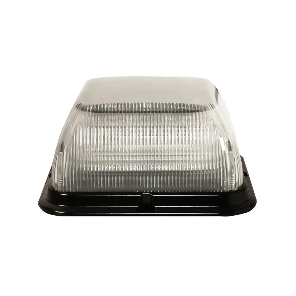 EB7185CAC - ECCO - Torreta led 12-24vcd ámbar-blanco 24 patrones Clase l IP55