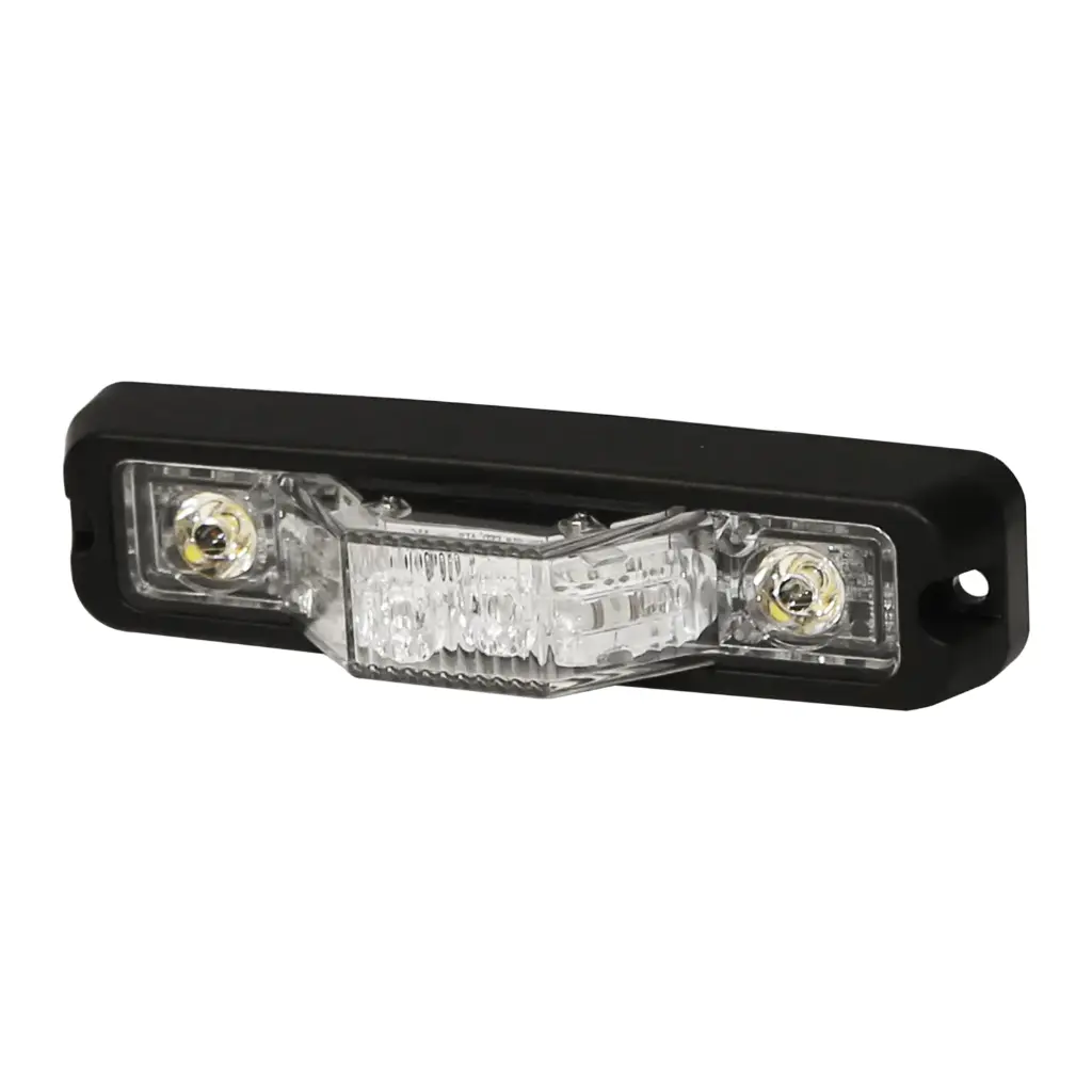 ED3777A - ECCO - Módulo led 12-24vcd ámbar 6 LED 29 patrones de flasheo Clase l IP69K