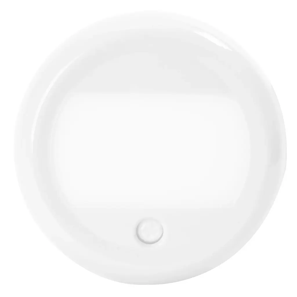 EW0204 - ECCO - Luz led interior 12-24vcd blanco 51 Leds 5.1" de diámetro 750 Lúmenes Flood IP67 0.8 Amps Switch ON/OFF con sensor de movimiento