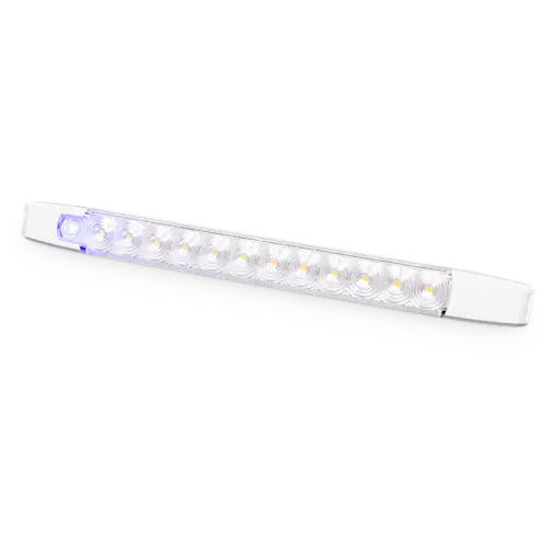 EW0352 - ECCO - Luz interior led 11.2" 12-24vcd blanca 12 Leds 360 Lúmenes IP67 Amps 0.32 Switch ON/OFF Touch.