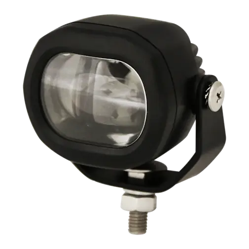 EW2015R - ECCO - Faro perimetral LED 12-80vcd rojo proyecta una línea roja 3 Leds IP67 1.1 Amps.