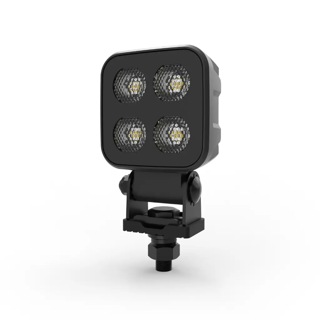 EW2720 - ECCO - Faro de trabajo led 12-24vcd color blanco 8 Leds Flood 2650 Lumens IP69K Amps 1.8