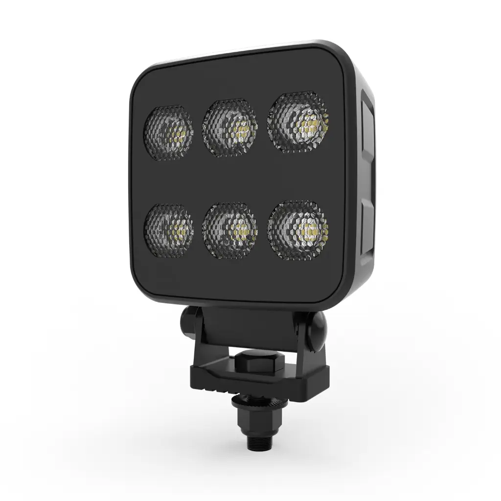 EW2721 - ECCO  - Luz de trabajo led 12-24vcd color blanco 12 Leds Flood 6552 Lumens IP69K Amps 3.60