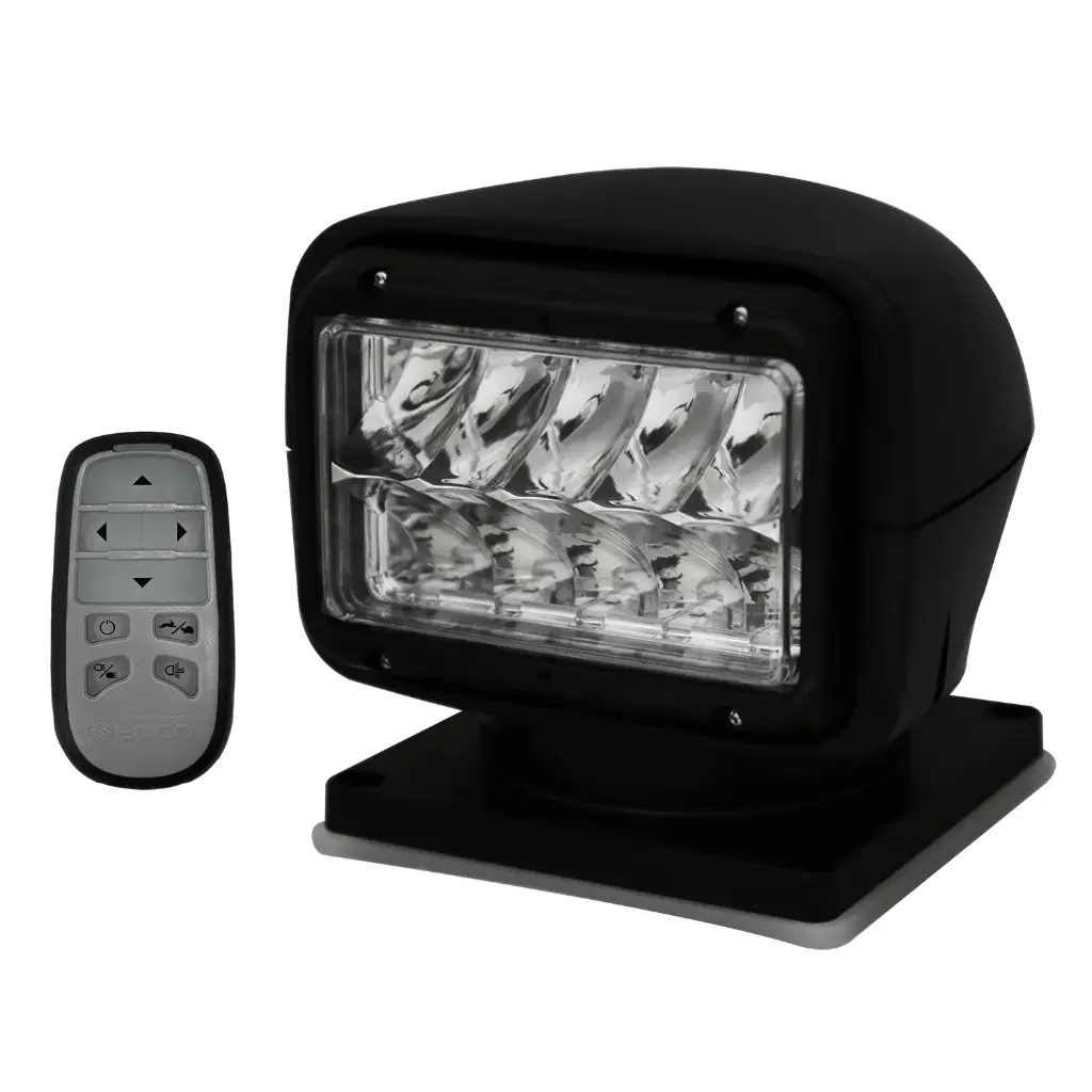 EW3010 - ECCO -  Focus360 (Rotación 360°) luz led 12-24vcd blanca 10 leds Lúmenes 7040 luz Spot IP68 2.7 Amps