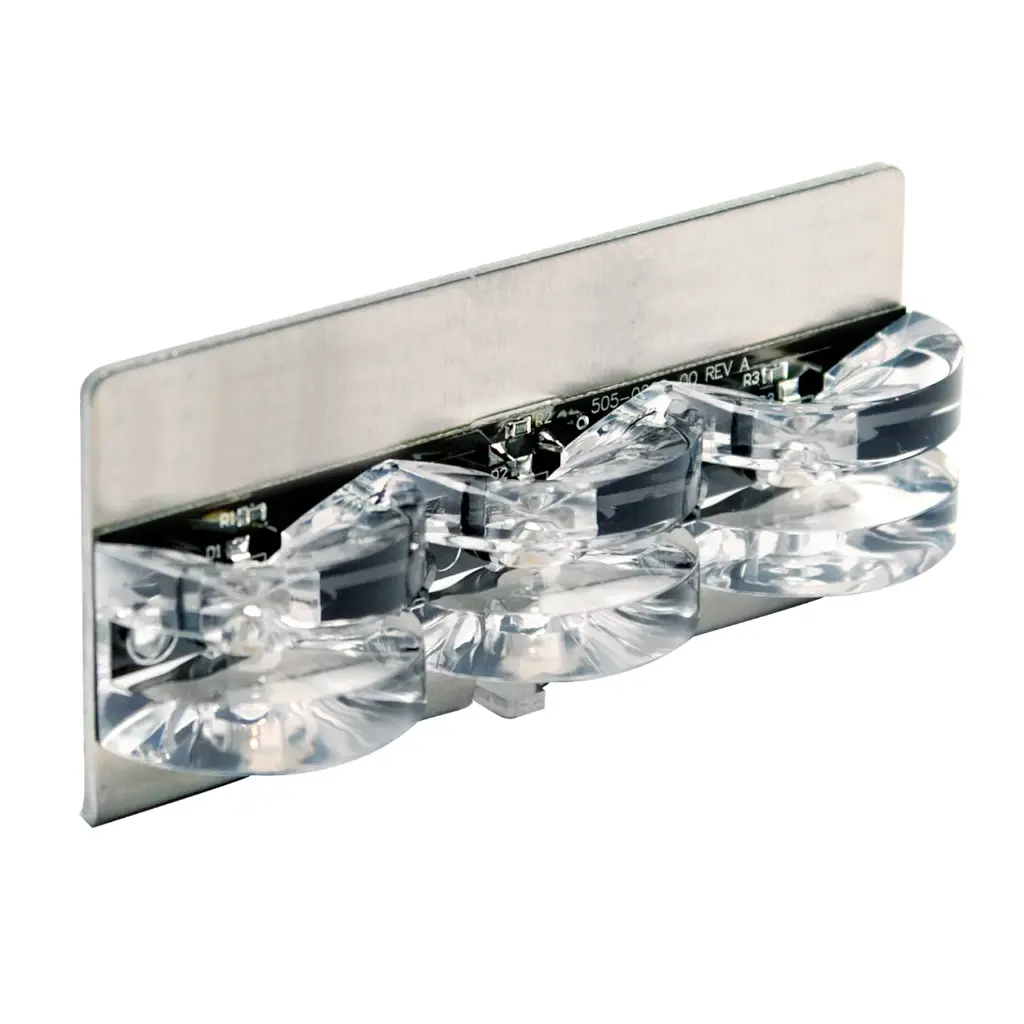 EZ0007A - ECCO - Módulo led ámbar 3 leds para torreta serie 12