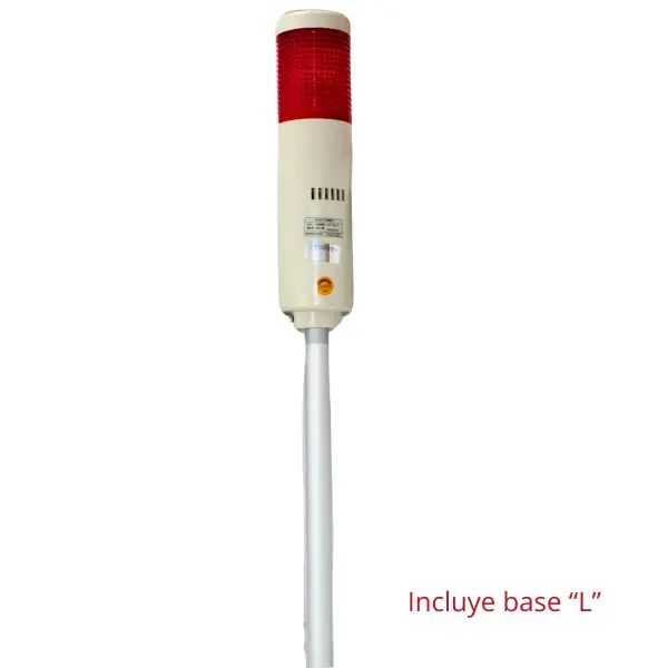 HYTWBN241 - Hanyoung - Luz indicadora 24vcd 1 stack 55mm diam.  fija-intermitente 80dB IP54