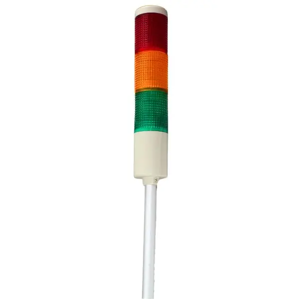 HYTWLN243 - Hanyoung - Luz indicadora 24vcd 3 stack 55mm diam. led fija-intermitente IP54