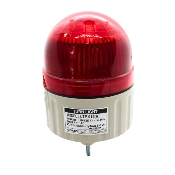 LTPB012R - Hanyoung - Torreta led 110-220vca roja con alarma