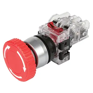 MRERR1R - Hanyoung - Botón de hongo emergencia con traba 22mm