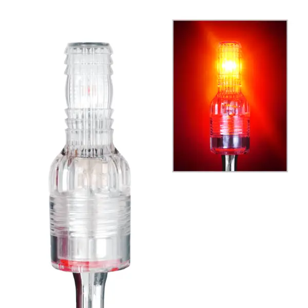 SC3R - DRIVER IND - Luz led 360° 10-30vcd rojo para pértiga IP66