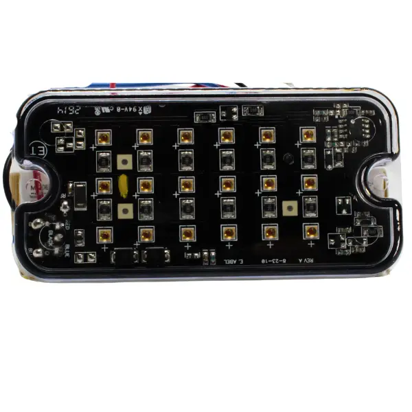 SOD20A - SOSLITE - Módulo led 12vcd ámbar 18 Leds 0.5Amps Clase I IP54