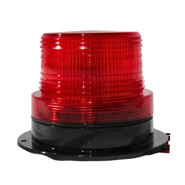 SOT0110LR - SOSLITE - Torreta Led 110 vca rojo 18 Leds 6.6 watts un patrón de flasheo 0.1375 Amps Clase III IP44