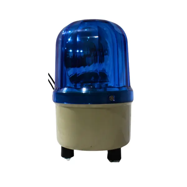 SOT02RB24B - SOSLITE - Torreta giratoria 24 vcd azul Diam 90mm 0.42 Amps IP54