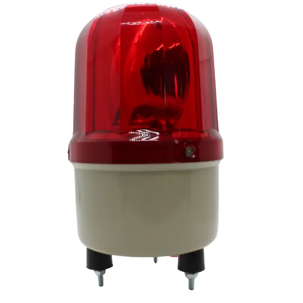 SOT02RB24R - SOSLITE - Torreta giratoria 24vcd rojo Diam 90mm 0.42 Amps IP54 