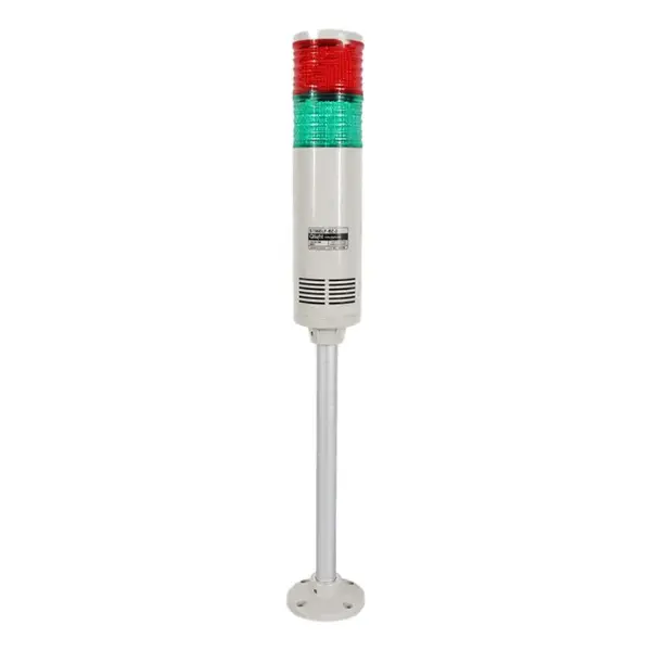 ST56ELFBZ2110 - QLight - Luz indicadora led 120vca 2stack 56mm diam. con alarma 85db IP44