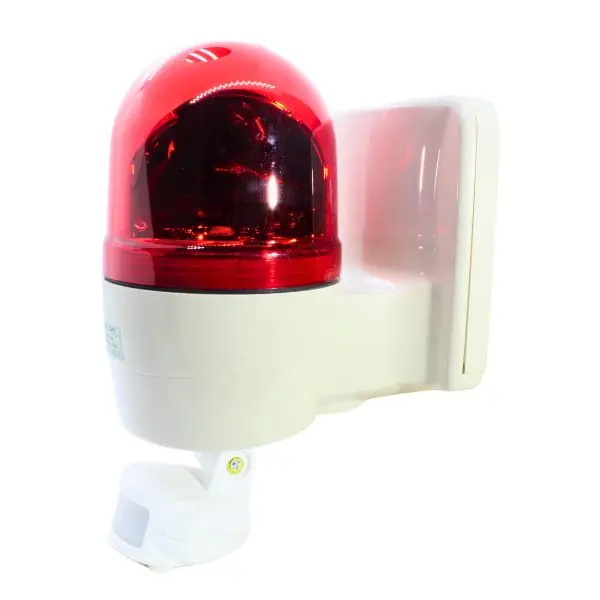 WTSPA11R - Hanyoung - Torreta giratoria instalación en pared con sensor 110-240vca roja 90dB