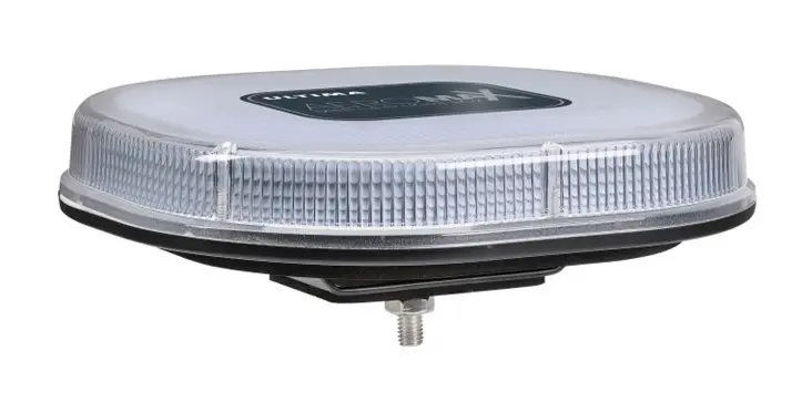UT-85011AC-2 - ULTIMA - Torreta mini barra led 8" 12-24vcd ámbar (mica clara) IP66