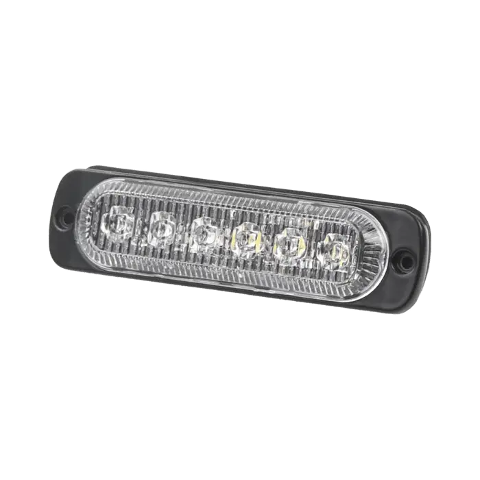 1020ADAW - ECCO - Luz direccional c/6 leds ámbar/claro 12-24vcd