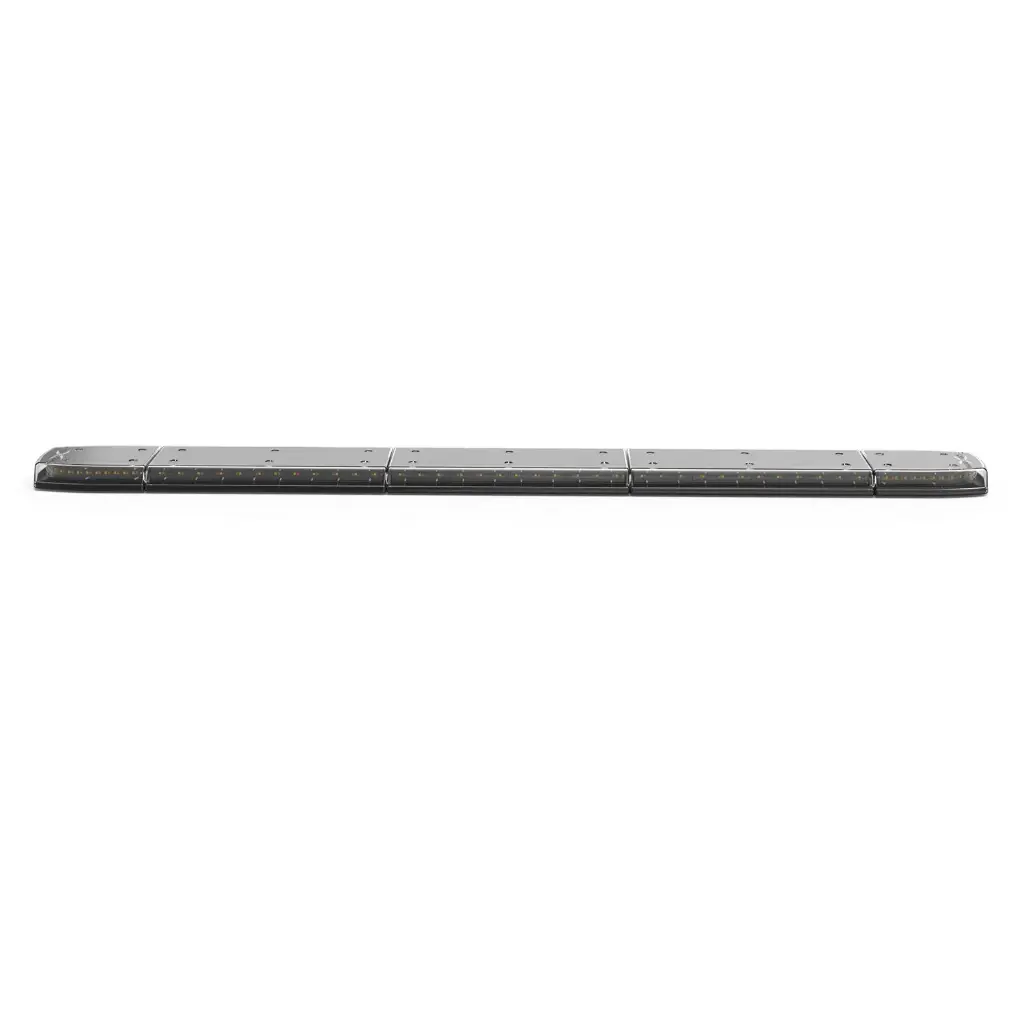 11048CACE - ECCO - Torreta LED de barra 48" 12-24vcd ámbar-blanco 240 Leds Clase I 91 Patrones IP69K.