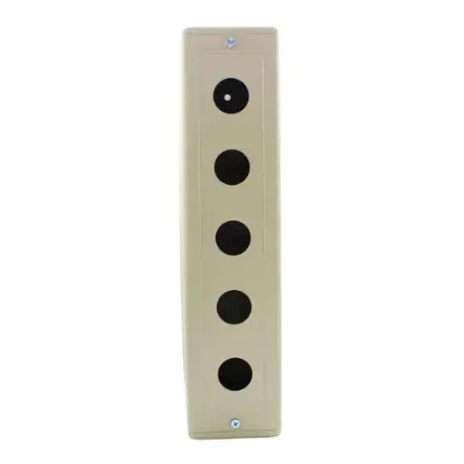[HY2505 ] HY2505 - Hanyoung - Caja 5 hole para botón de 25mm