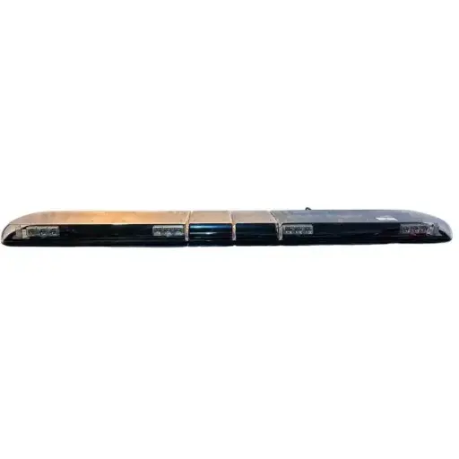 [1250085ES ] 1250085ES - ECCO - Torreta led vantage 60" ámbar 12-24vcd 50 leds 64 patrones 12 módulos 3 led c/u  2 luces de trabajo y 2 stop. 