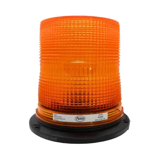 [4263A ] 4263A - Preco - Torreta estrobo 12-48vcd ambar IP65