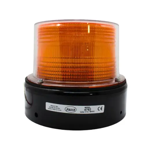 [4762A ] 4762A - Preco - Torreta estrobo 12-48vcd ámbar IP44