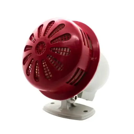 [AL200110 ] AL200110 - SOSLITE - Sirena electromecánica 110 vca 1.9 Amps 116DB IP54 carcasa de policarbonato.