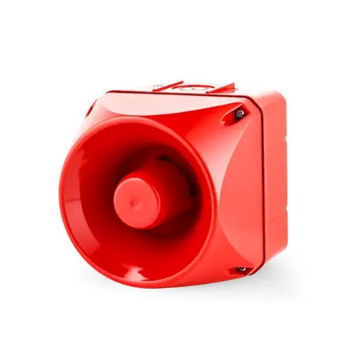 [ASM110 ] ASM110 - Auer - Sirena electrónica cuadrada de 132mm 110-240vca 113dB 32 tonos IP66