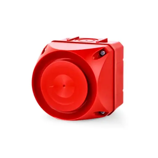 [ASSP110 ] ASSP110 - Auer - Sirena electrónica cuadrada 94mm 110-120vca 103db 8 tonos IP66