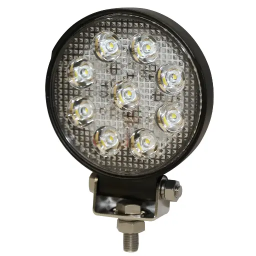 E92005 - ECCO - Faro Led Flood redondo luz blanca 12-24vcd 1000 Lúmenes 9 Leds.