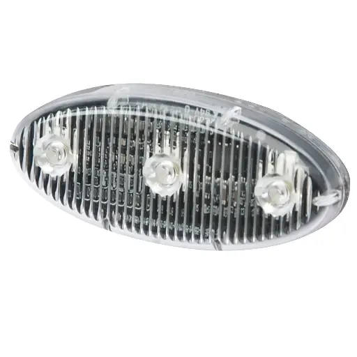 [ED0002A ] ED0002A - ECCO - Luz led direccional stick 12-24vcd ámbar 3Leds IP66 0.71 Amps.
