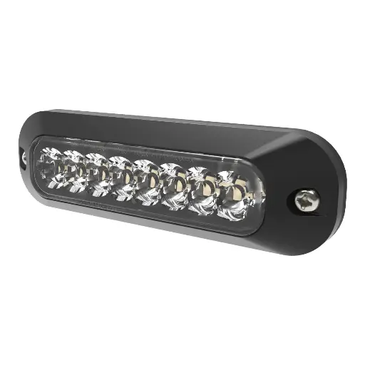 [ED3744AC ] ED3744AC - ECCO - Luz direccional LED 12-24 vcd ámbar-blanco 8 leds Clase l IP69K