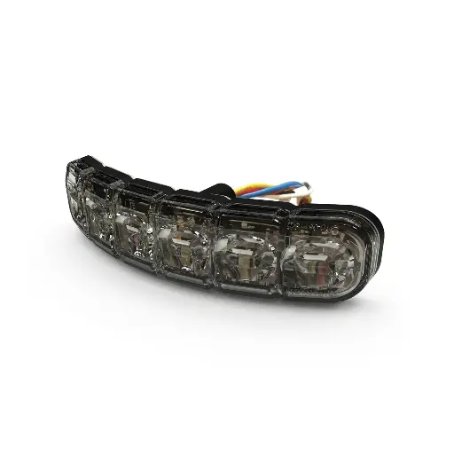 [ED3794AW ] ED3794AW - ECCO - Luz direccional 12-24vcd l 12 leds flexible  dual color ámbar-blanco IP67 IP69K