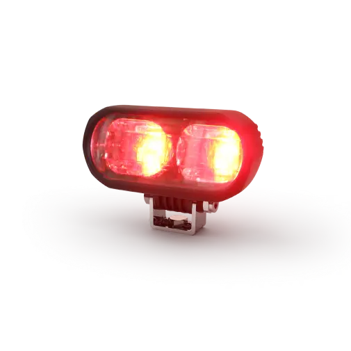 [EW2025R ] EW2025R - ECCO - Faro perimetral led lineal ultra luminoso rojo 12-80vcd 274 Lúmenes IP67.