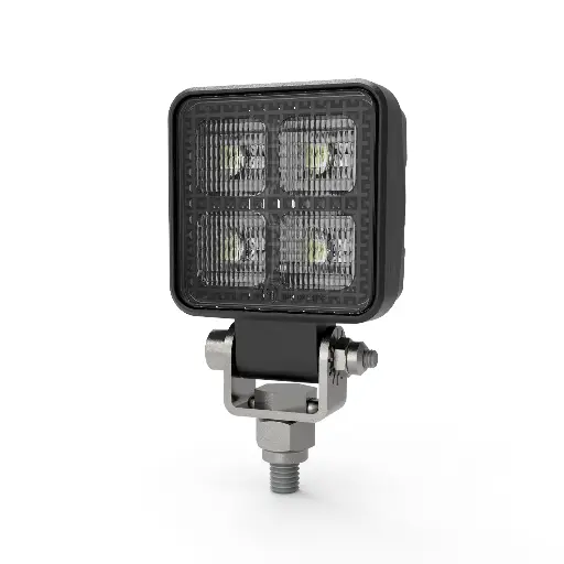 [EW2B2PCP ] EW2B2PCP - ECCO - Luz de trabajo Flood led 2" 12-24vcd luz blanca 4 leds 10 watts c/u 800 lúmenes IP69K 0.7 Amp.