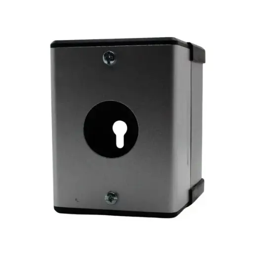 [HY3001 ] HY3001 - Hanyoung - Caja metálica 1 hole para botón 30mm