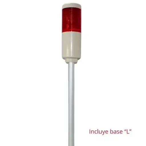 [HYTN1101R ] HYTN1101 - Hanyoung - Luz indicadora 110vca 1 stack 55mm diam. fija IP54