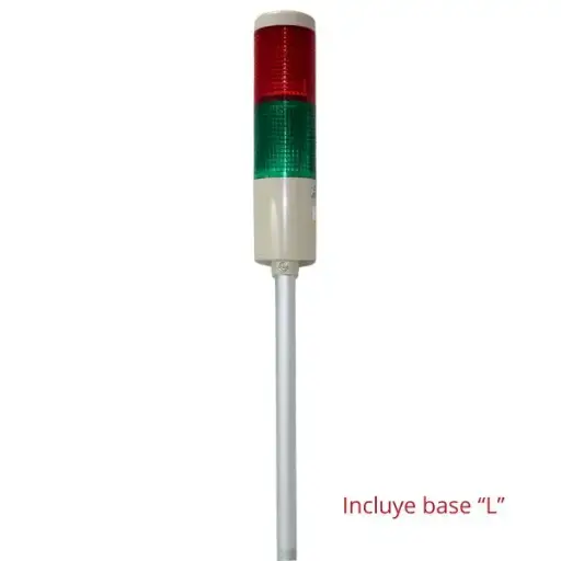 [HYTN242 ] HYTN242 - Hanyoung - Luz indicadora 24vcd 2 stack 55mm diam. fija IP54 