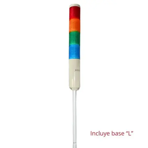 [HYTWBN1104 ] HYTWBN1104 - Hanyoung - Luz indicadora 110vca 4 stack 55mm diam. fija-intermitente 80dB IP54