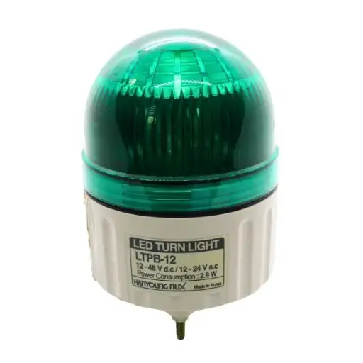 [LTPB12G ] LTPB12G - Hanyoung - Torreta 12-48vcd / 12-24vca verde con alarma 84mm