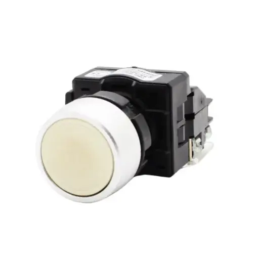 [QRFRAA1W ] QRFRAA1W - Hanyoung - Botón sostenido 30mm blanco