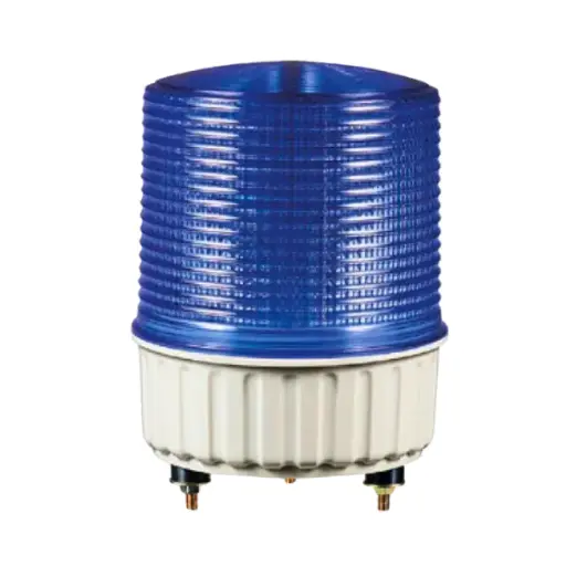 [S125L120B ] S125L120B - QLight - Torreta led 120vca fija/intermitente azul IP44