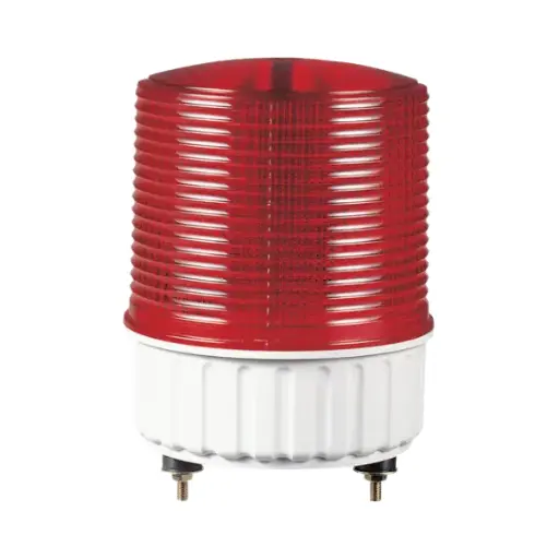[S125L120R ] S125L120R - QLight - Torreta led 120vca fija/intermitente roja IP44