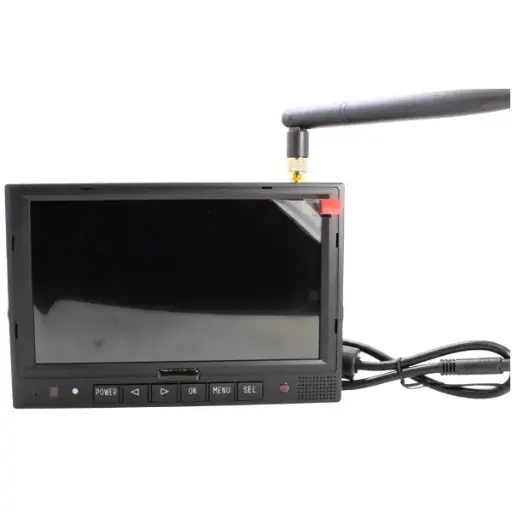 [SOM107 ] SOM107 - SOSLITE - Monitor 7"LCD 10-32vcd 6 watts 0.18 Amps IP65 c/base de instalación antena y control.
